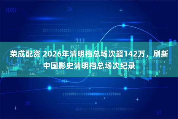 荣成配资 2026年清明档总场次超142万，刷新中国影史清明档总场次纪录